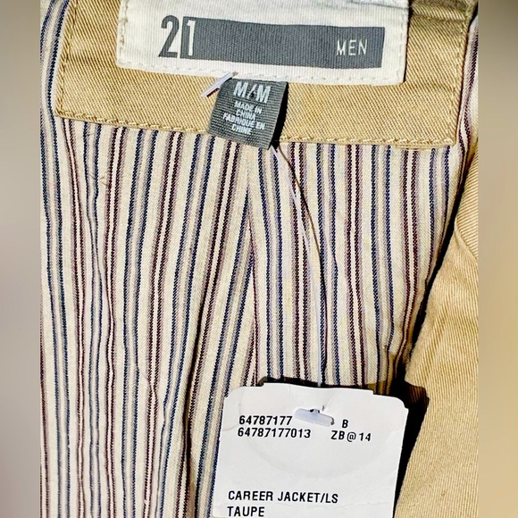 “21 Men” Leisure Jacket👌🏻🙌🏾🕶️ - Picture 2 of 7